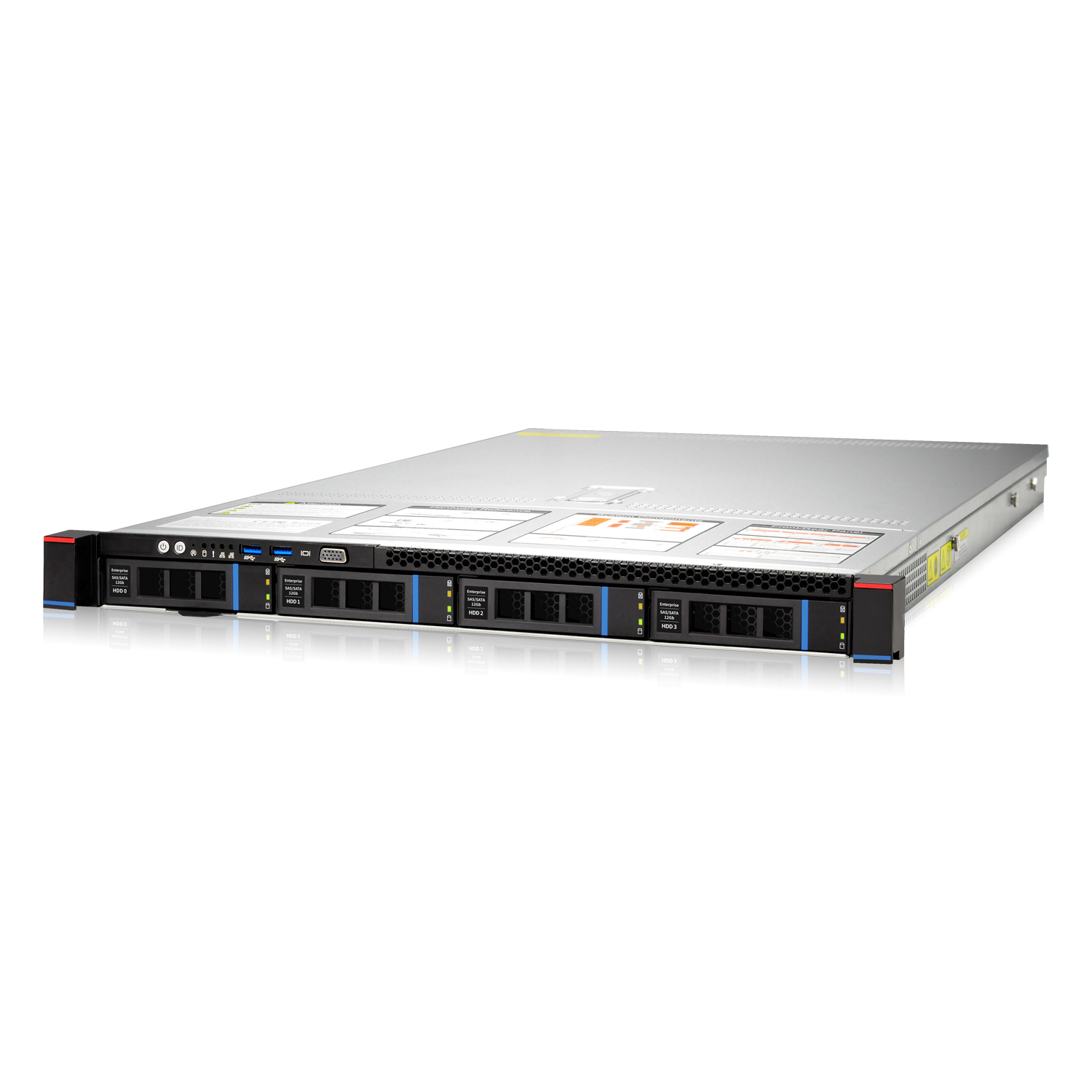JCT-RACK1U-JGX-HR4 [433.4x748x43.6mm]_Xeon 4309Y_RAM 32G_800W(1+1) 1U 4Bay