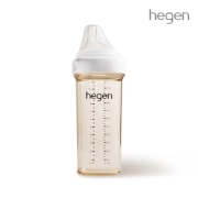 헤겐 애착젖병 PPSU 330ml 1P (젖꼭지 3단계 포함)★보관뚜껑 1P 증정(컬러랜덤)