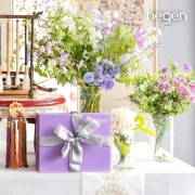 [한정수량]헤겐 플로럴 컬렉션 선물세트(쇼핑백포함)