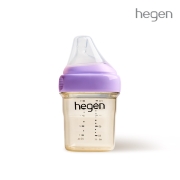 헤겐 컬러젖병 PPSU 150ml 퍼플(1P) (젖꼭지 1단계포함)