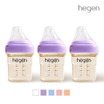 헤겐 애착젖병 PPSU 150ml 트리플팩(3P)(젖꼭지 1단계 포함)(색상선택)★올라운더컵뚜껑 1P 증정(컬러랜덤)