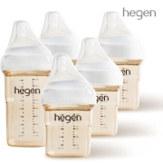 헤겐 애착젖병 150ml 3P + 240ml 2P 세트(젖꼭지포함)(색상선택)★보관뚜껑 1P 증정(컬러랜덤)