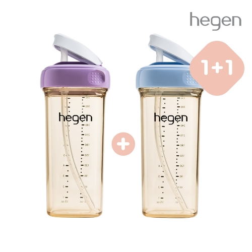 헤겐 V3 빨대컵 PPSU 330ml 1+1