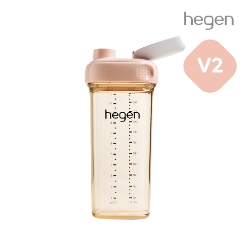 헤겐 V2 드링킹보틀 물병 PPSU 330ml 핑크