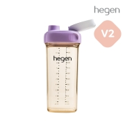 헤겐 V2 드링킹보틀 물병 PPSU 330ml 퍼플