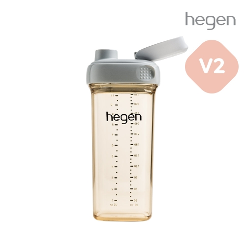 헤겐 V2 드링킹보틀 물병 PPSU 330ml 그레이