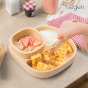 헤겐 실리콘 플레이트+볼&스낵 SET