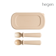 헤겐 PPSU 실리콘 멀티 유아 포크&스푼 세트 토프