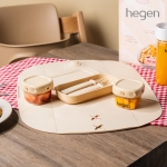 헤겐 밀타임 이유식&식판매트 키트 6P 토프