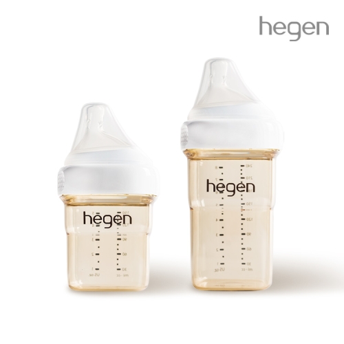 [얼리 세트] 헤겐 젖병 150ml 1P + 240ML 1P (젖꼭지포함)