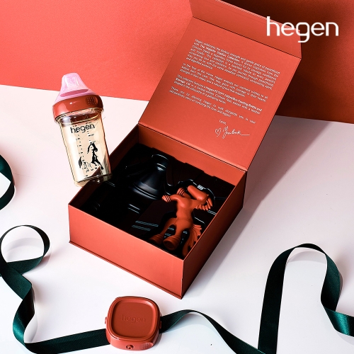 헤겐 젖병 2026&nbsp;붉은말띠&nbsp;컬렉션 세트★젖꼭지 3단계 2p 증정