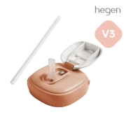 헤겐 V3 빨대컵 330ml용 빨대&뚜껑 세트 오번