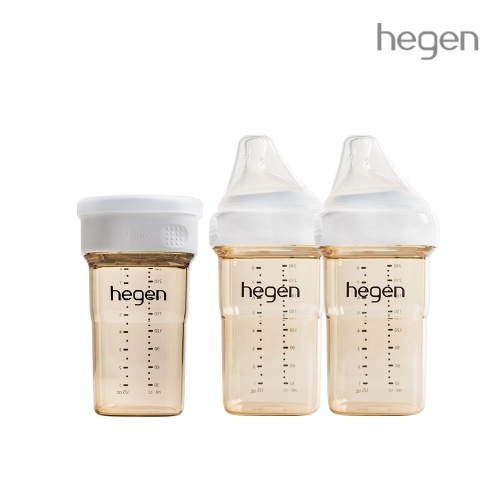 헤겐 PPSU 올라운더컵 240ml + 젖병 240ml 트윈(컬러선택)