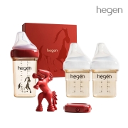 헤겐 젖병 2026 붉은말띠 컬렉션 세트 + 젖병 150ml 트윈