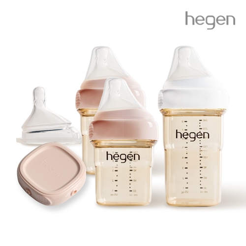 [임산부의날기념 젖병 스타터 SET] 젖병 150ml 2P + 240ml 1P + 젖꼭지 0단계 1P + 보관뚜껑 1P(컬러랜덤)