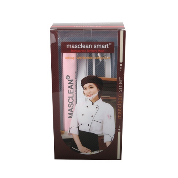 마스크린 스마트 투명 위생 마스크 화이트 1P 조리용