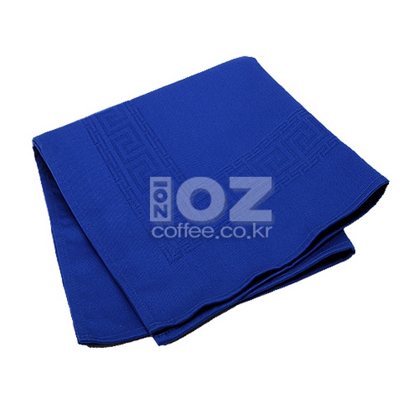 린넨 면100% - 블루