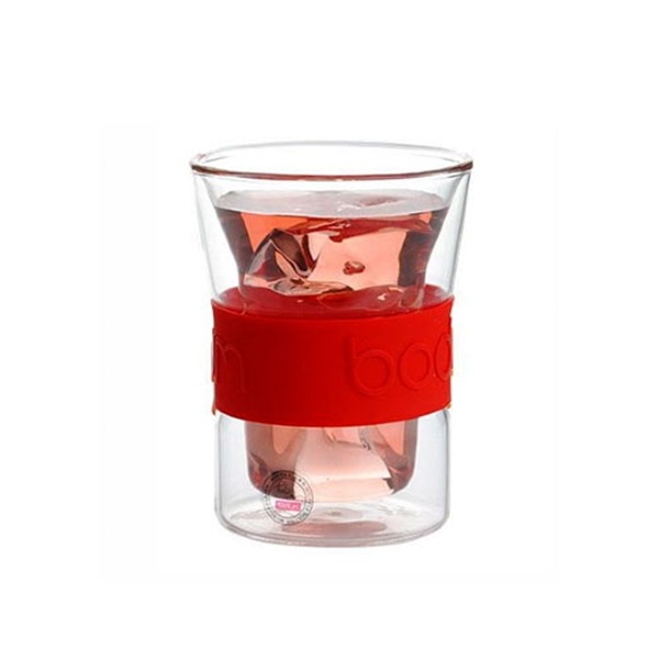 [특가할인] 보덤 프레소 더블월 컵 2P 레드 200ml (10952-294)