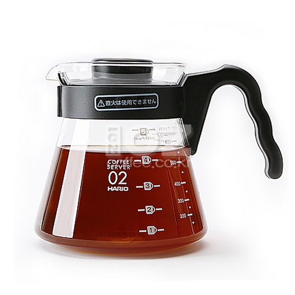 하리오 V60 드립서버 3-5인용 700ml VCS-02B