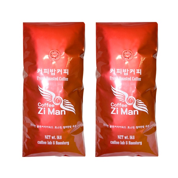 커피지만 커피밥커피 에스프레소 박지만 로스팅 세트