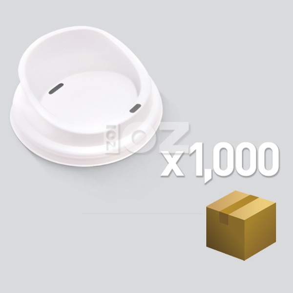 머그리드 종이컵뚜껑 12/16 oz  타공형 화이트(1박스,1000개)473ml