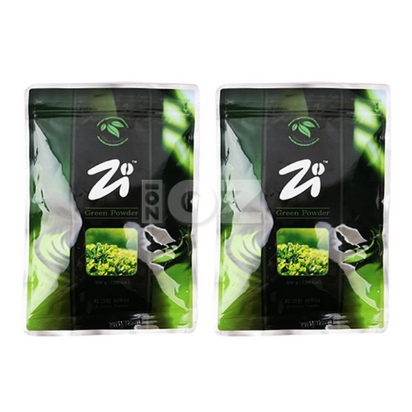 지그린 말차 파우더 500g 1세트-2개