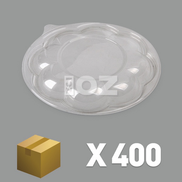 PET꽃 빙수용기 홀더형 700cc 뚜껑 1박스-400개