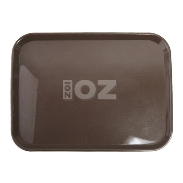논슬립 사각 쟁반 트레이 브라운 (사각2호) 414x304
