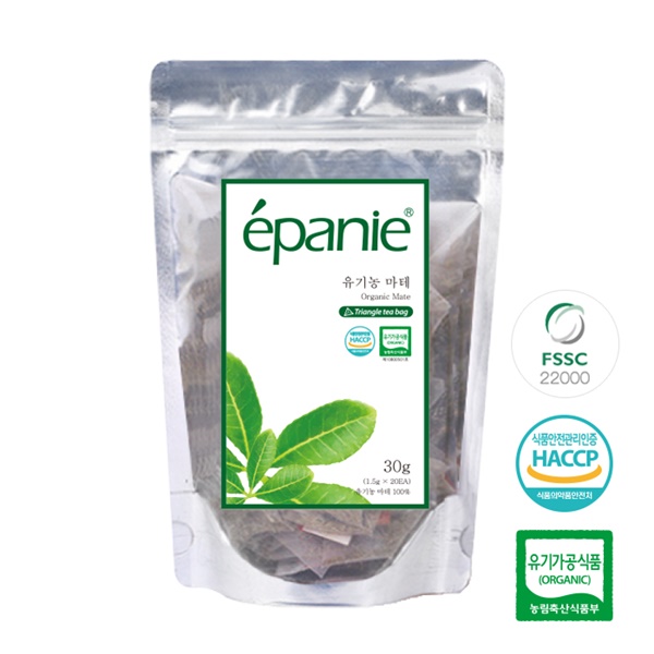 D_에빠니 유기농 허브티 마테차 20티백 1.5g