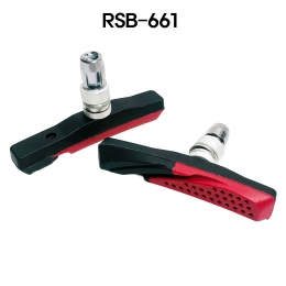 [레보]자전거 림브레이크 패드 MTB 하이브리드 로드 일체형 RSB-661