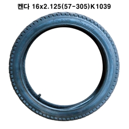 켄다 전기 자전거 타이어 16x2.125(57-305)K1039