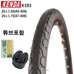 [켄다]자전거 타이어 20x1.5/1.75(406) KWEST 미니벨로 와이어