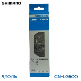 [시마노]자전거체인 9단 10단 11단 겸용 CN-LG500 126링크,퀵링크포함