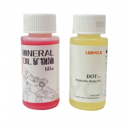[LEBYCLE]자전거 유압 브레이크 오일/미네랄 60ml,DOT 5.1 60ml 블리딩