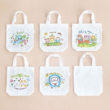 파코파코 컬러링 미니 에코백