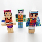 생존수영사각자이언트페이퍼토이(4인용)