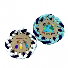 다문화우드양말목컵받침만들기(2종택1)