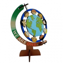 다문화지구본만들기