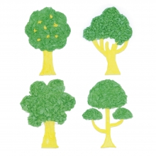 파코파코 환경보호 DIY 종이 나무 꾸미기