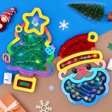 [하하당] 크리스마스 조명 스트링 아트