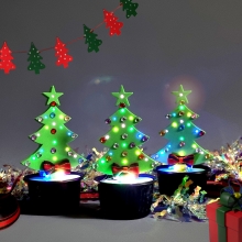 [보보키트] 미니 크리스마스 트리만들기(LED등)