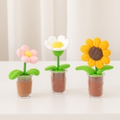 클레이 꽃 화분