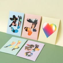 친구사랑 문자도