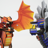 스팀워리어스 드래곤즈 만들기 / 스마티비티