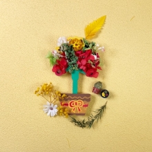 프리저브드 플라워 스탠드 액자 만들기 - 1인세트