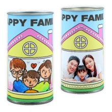 가족사랑 뿜뿜 그림저금통(4인용)