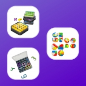 [온교육] 디지털 미로퍼즐 & 커브미로퍼즐 &유닛퍼즐(랜덤)