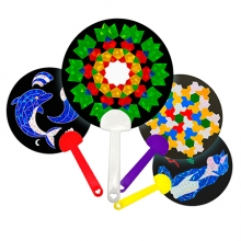 [온교육] 포일아트 부채(4종)