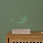 [온교육] 아크릴 7색 무지개등-타원(40인용)(40개,케이블포함)