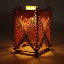 스트링아트 LED 무드등 만들기